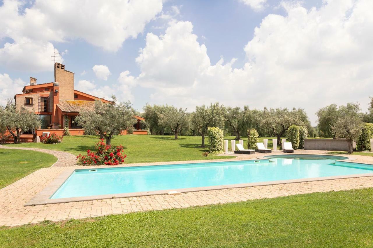 Villa In Via Della Marcigliana Casale Torre San Giovanni Ngoại thất bức ảnh