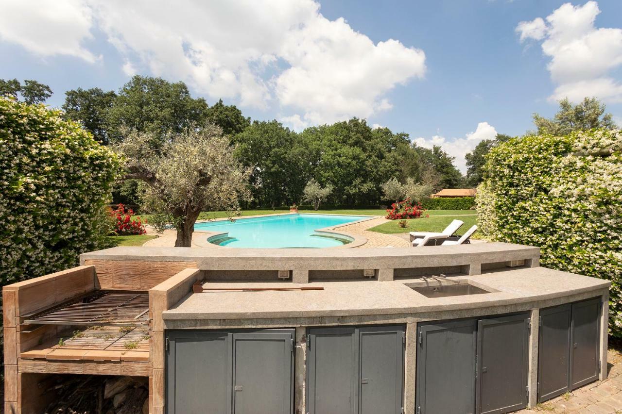 Villa In Via Della Marcigliana Casale Torre San Giovanni Ngoại thất bức ảnh