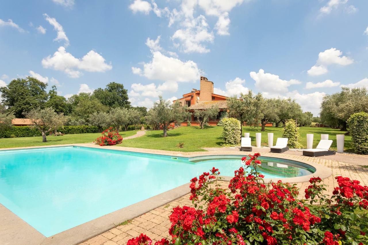 Villa In Via Della Marcigliana Casale Torre San Giovanni Ngoại thất bức ảnh